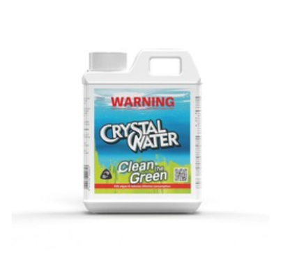 Algaecide 1 Litre - Clean the Green - crystal water