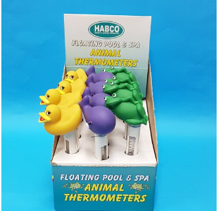 Floating Thermometers whale frog or duck - Habco