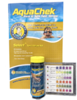 Aquachek Gold Pool & Spa 7 in 1 Test Strips with Guide Book