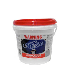 Pool Chemicals, Crystal Water	pH Increase 25KG. Used to control the acidity of pool water and increase the pH level.