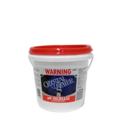 Pool Chemicals, Crystal Water	pH Increase 4.5KG. Used to control the acidity of pool water and increase the pH level.