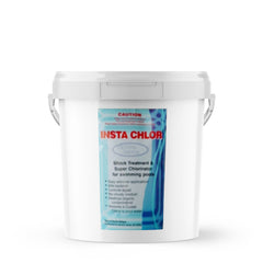Pool Chemicals, Crystal Water	Insta Chlor 20KG. Shock treatment & super chlorinator for swimming pools.