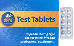 Cyanuric Acid Test Tablets x 100