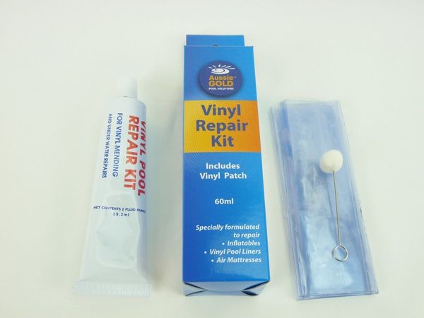 Pool Accessories, Pool Chemicals Direct	Vinyl Liner Repair Kit. For the repair of swimming pool vinyl liners.