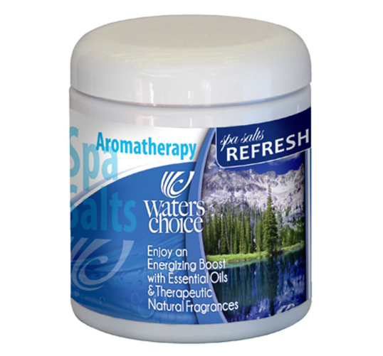 Aromatherapy Spa Salts - Refresh - (Waters Choice 570 grams)