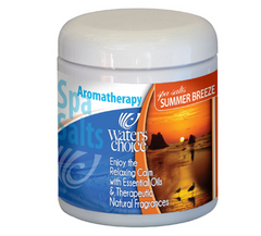 Aromatherapy Spa Salts - Summer Breeze- (Waters Choice 570 grams)