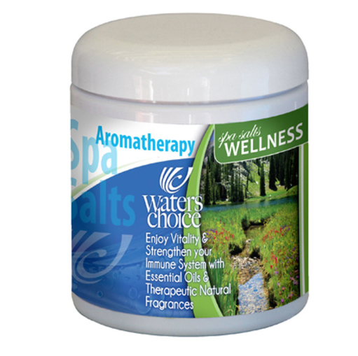 Aromatherapy Spa Salts - Wellness - (Waters Choice 570 grams)